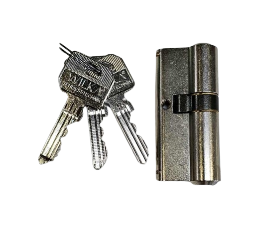 Cylindrická vložka WILKA tr. C 30/40 mm, nikel, 3x kľúč