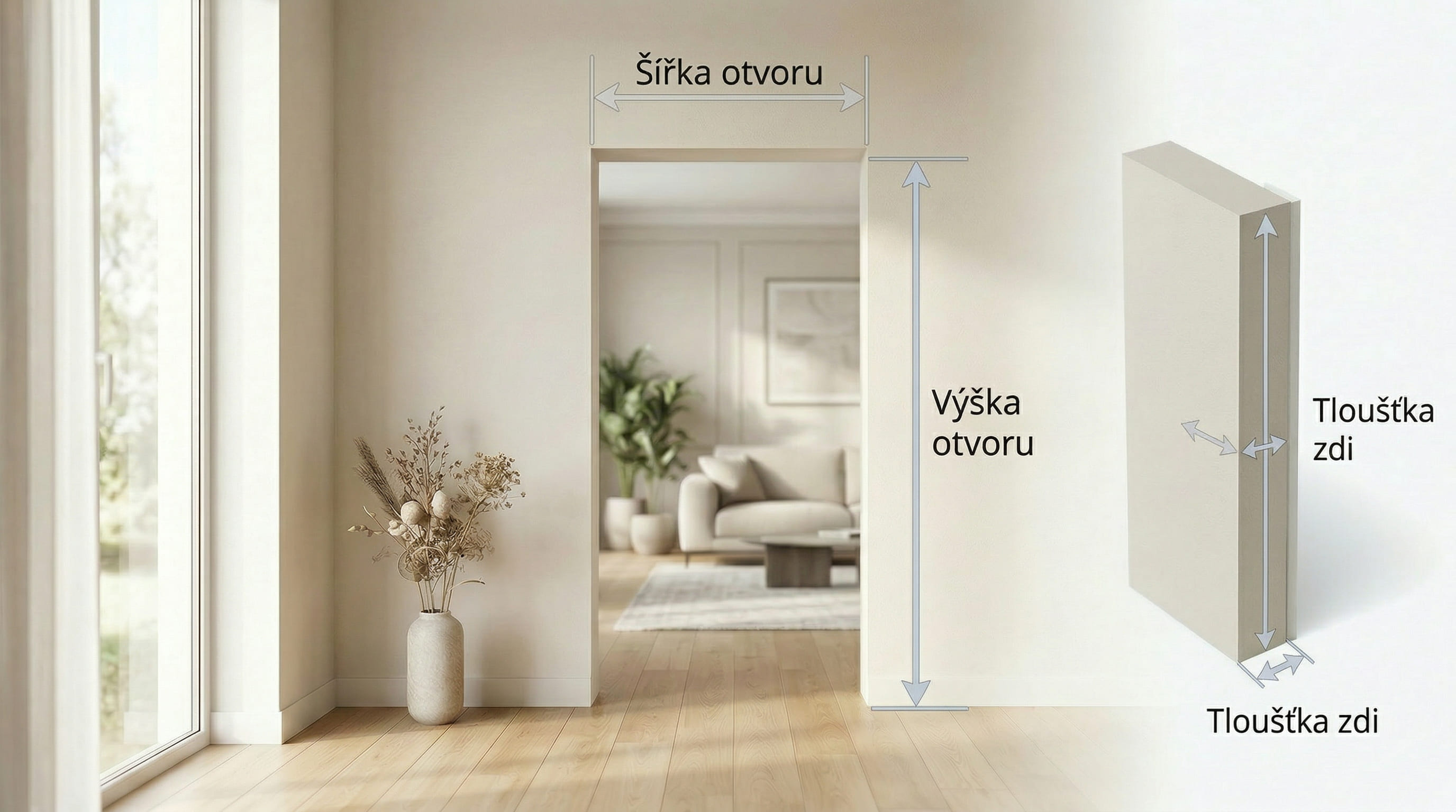 Kalkulačka stavebního otvoru